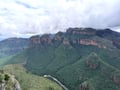 Warm sunset view across Blyde River Canyon in South Africa